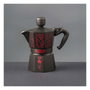 Bialetti Moka Express Stranger Things 3 tazas Negra/Roja