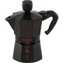 Bialetti Moka Express Stranger Things 3 tazas Negra/Roja