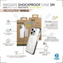 Muvit Funda Recycletek Shockproof 3M para Móvil, Protección contra Caídas de hasta 3 Metros, Material Reciclado