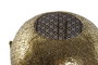 DKD Home Decor Portavela Oriental Dorado Metal y Cristal 29 x 29 x 26.5 cm