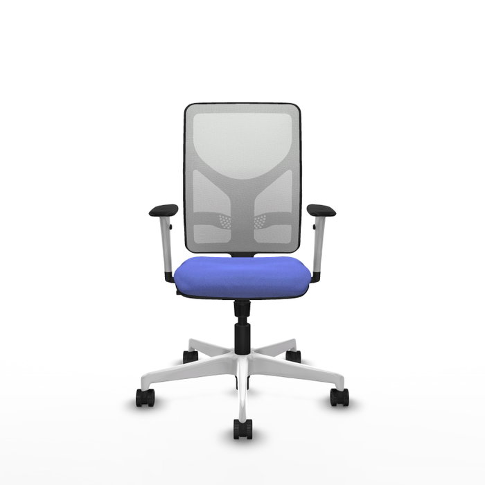 PIQUERAS Y CRESPO Silla de oficina Motilla con mecanismo Sincro, Azul claro y Blanco PIQUERAS Y CRESPO Silla de oficina Motilla con mecanismo Sincro, Azul claro y Blanco