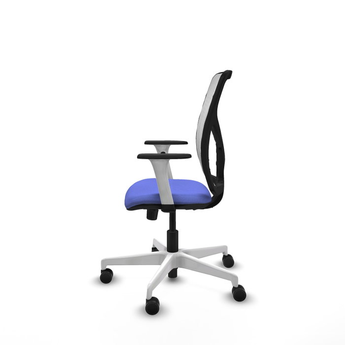 PIQUERAS Y CRESPO Silla de oficina Motilla con mecanismo Sincro, Azul claro y Blanco PIQUERAS Y CRESPO Silla de oficina Motilla con mecanismo Sincro, Azul claro y Blanco