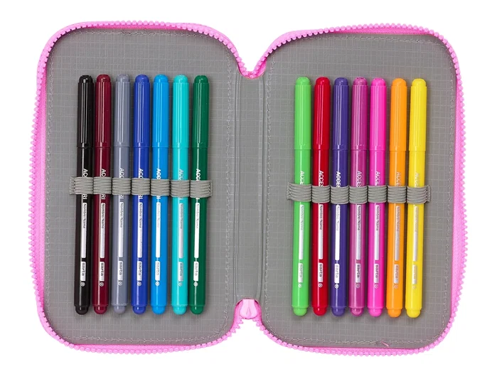 Safta Plumier Escolar Doble Pequeño My Little Pony Magic de 28 piezas Safta Plumier Escolar Doble Pequeño My Little Pony Magic de 28 piezas