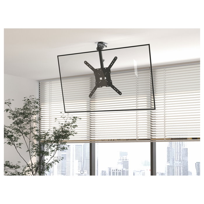 Equip Soporte de techo para pantalla 23-55 pulgadas, 20kg, VESA 400x400, plegable y ajustable