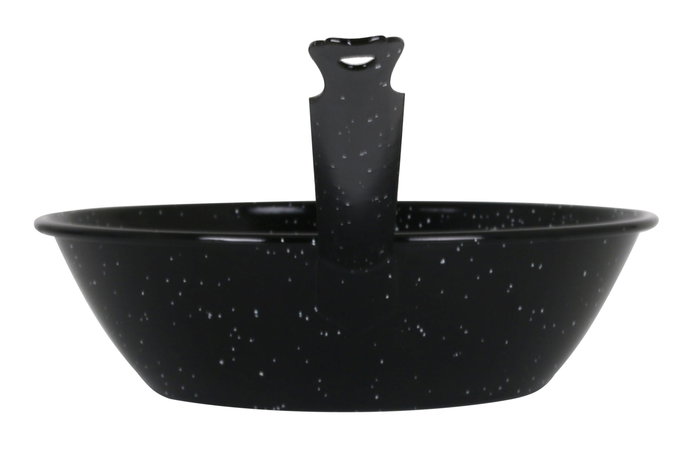 La Estrella Sartén Honda Bordonada 28 cm, 4.3 L, Jaspeada (8 Unidades)