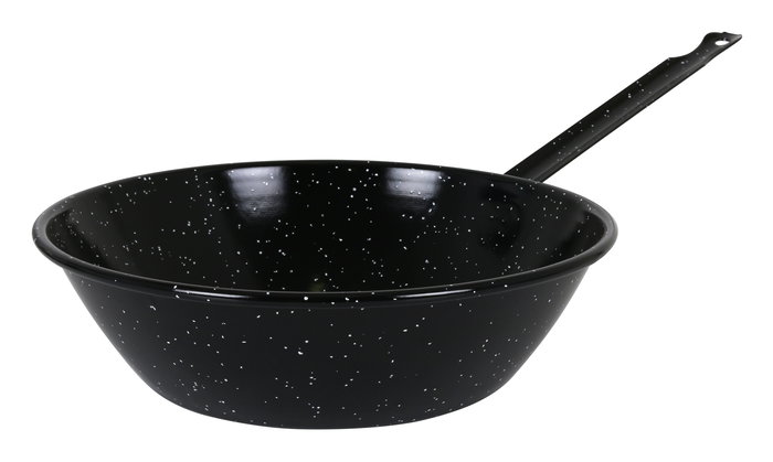 La Estrella Sartén Honda Bordonada 28 cm, 4.3 L, Jaspeada (8 Unidades)