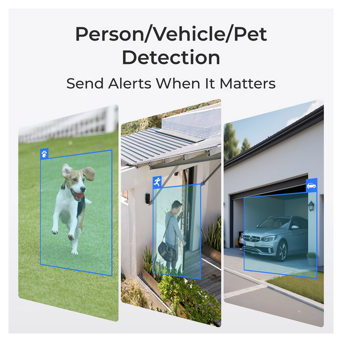 Reolink P344 Cámara de Seguridad IP PoE Interior/Exterior 12MP Visión Nocturna 30m