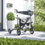 Weinberger Andador de aluminio plegable triple