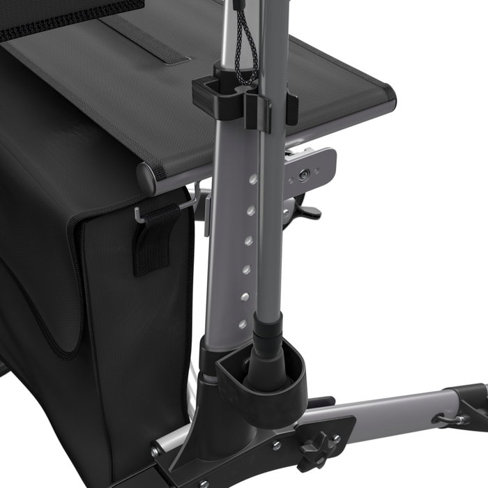 Weinberger Andador de aluminio plegable triple