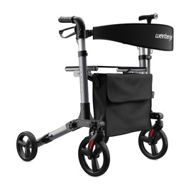 Weinberger Andador de aluminio plegable triple