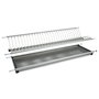 HERRAJES ALK Escurreplatos de Acero Inoxidable para Módulo de Armario de 800 mm, Modelo Eire, Acabado Brillo Inoxidable