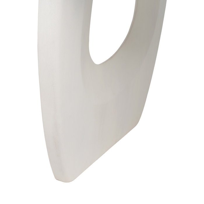 Mesa Centro Blanco Rozado 130 X 70 X 46 cm