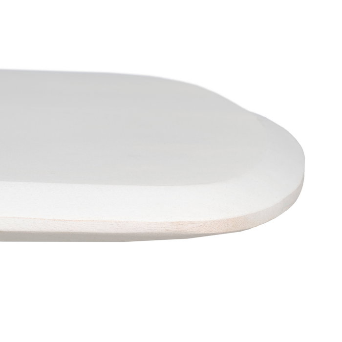 Mesa Centro Blanco Rozado 130 X 70 X 46 cm