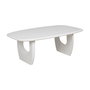 Mesa Centro Blanco Rozado 130 X 70 X 46 cm