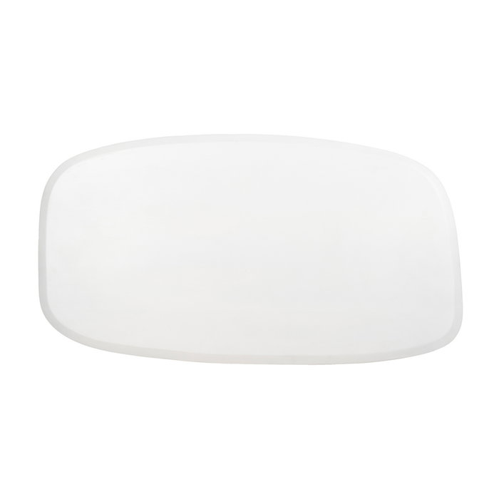 Mesa Centro Blanco Rozado 130 X 70 X 46 cm