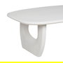 Mesa Centro Blanco Rozado 130 X 70 X 46 cm