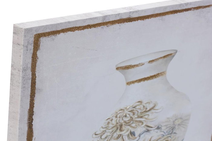 DKD Home Decor Cuadro Lienzo MDF 50X1,8X70 Jarrón Surtido de 2 unidades
