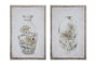 DKD Home Decor Cuadro Lienzo MDF 50X1,8X70 Jarrón Surtido de 2 unidades