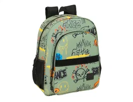 Safta Mochila Safta Junior adaptable a carro graffiti 380x320x120 mm