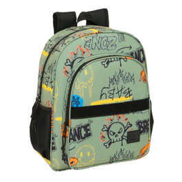 Safta Mochila Junior Adaptable a Carro Graffiti Zone