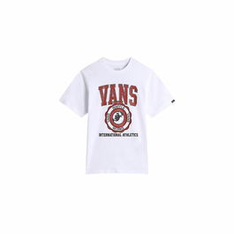 Camiseta de Manga Corta Infantil Vans Inter Blanco