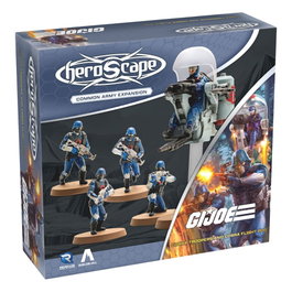 G.I.Joe Heroscape expansión del ejército Cobra Troopers & Cobra Flight Pod (Common) *Edición Inglés*