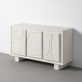 Aparador Blanco Dm 120 X 38 X 70 cm