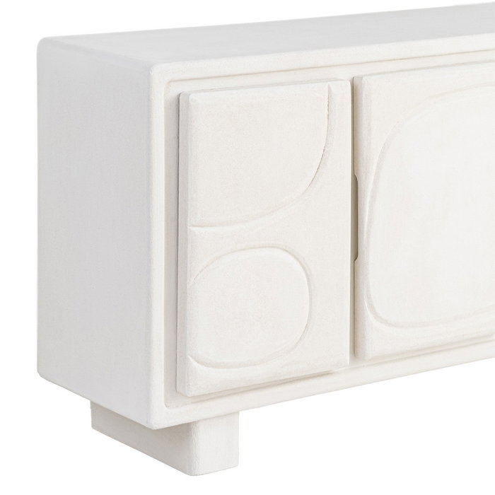 Aparador Blanco Dm 120 X 38 X 70 cm