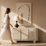 Aparador Blanco Dm 120 X 38 X 70 cm