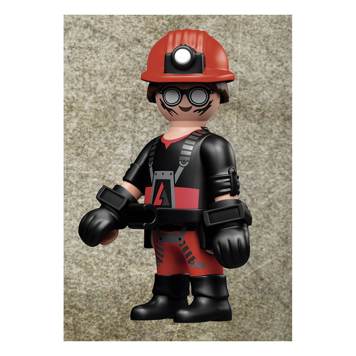 Playmobil Dino Rise Comet Corp. Taladro de Demolición con 3 Figuras