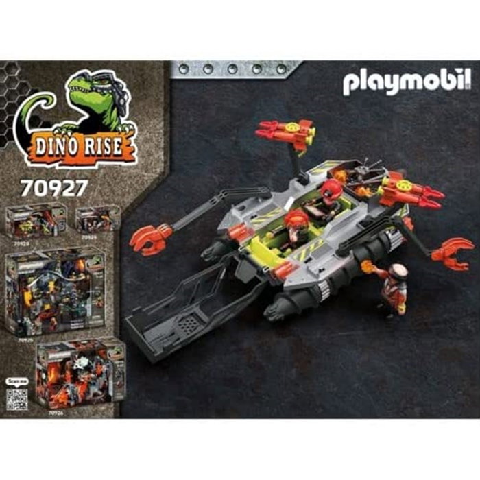 Playmobil Dino Rise Comet Corp. Taladro Demolición con Figuras y Accesorios para Niños a Partir de 4 Años