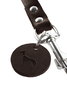Hunter Correa Ajustable de Cuero 200 cm Chocolate 13 mm Ancho