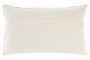 DKD Home Decor Cojín de Algodón Bordado a Mano Crudo 50x30 cm