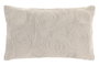 DKD Home Decor Cojín de Algodón Bordado a Mano Crudo 50x30 cm