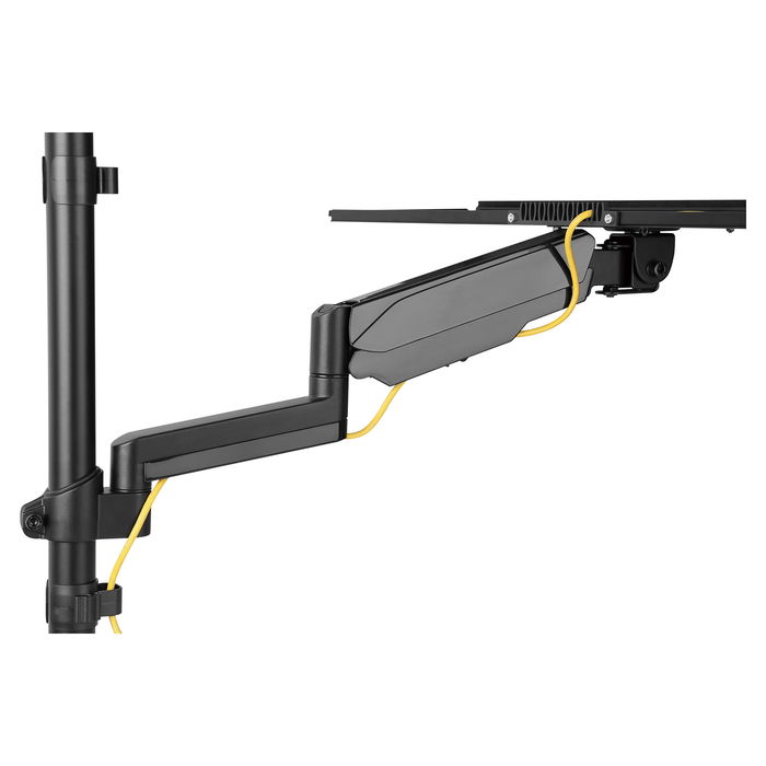 Digitus DA-90372 Soporte de Pared para Estación de Trabajo Ajustable en Altura para Estar de Pie y Sentado