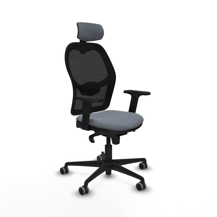 PIQUERAS Y CRESPO Silla de oficina Jorquera Gris y Negra PIQUERAS Y CRESPO Silla de oficina Jorquera Gris y Negra