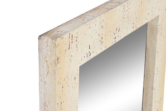 DKD Home Decor Espejo Magnesia Símil Mármol Beige 61,6x4x92 cm DKD Home Decor Espejo Magnesia Símil Mármol Beige 61,6x4x92 cm