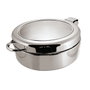 Sambonet Chaffing Dish Redondo S/P 40 cm - Acero Inoxidable, 16 cm Alto, 7.8 litros