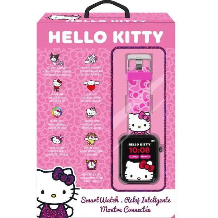 Kids Licensing Reloj Inteligente Hello Kitty con App para Niños - HK50264