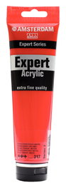 Amsterdam Rojo Transparente Medio 317 Expert Series Acrílico 150 ml
