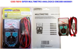 SIFER Multímetro Analógico EM330B 64050001