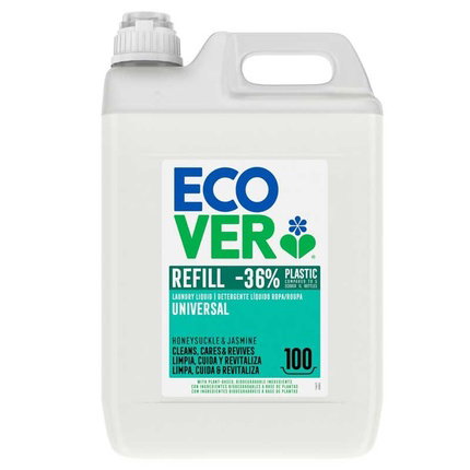 ECOVER Detergente Líquido Universal Eco Vegan 5L