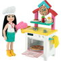 Barbie Chelsea T Puedes Ser Pizzera Gtn63 Juego de Cocina para Nias