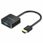 Vention ACPBB Adaptador DisplayPort Macho a HDMI Hembra Gris