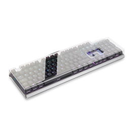 Decksaver Funda Protectora GE Steel Series Apex para Teclados Gaming, Policarbonato Resistente, Transparente