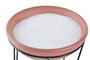 DKD Home Decor Vela de Cera de Parafina Antimosquito 400 g, Terracota