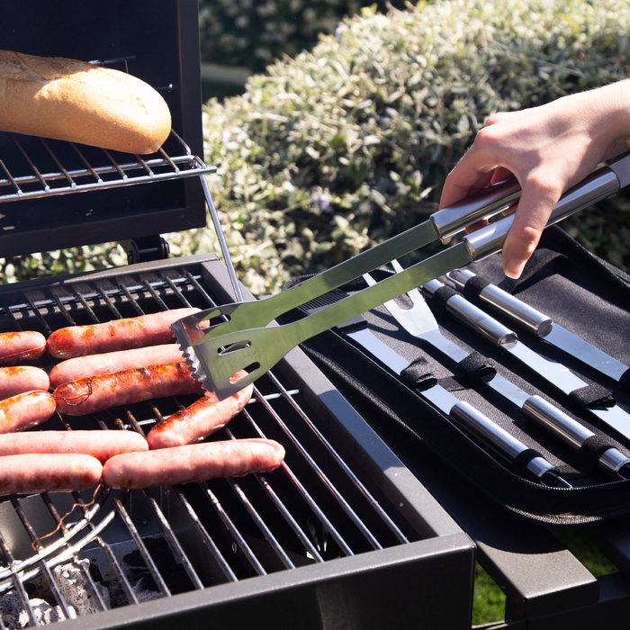 Aktive Estuche de utensilios para barbacoa