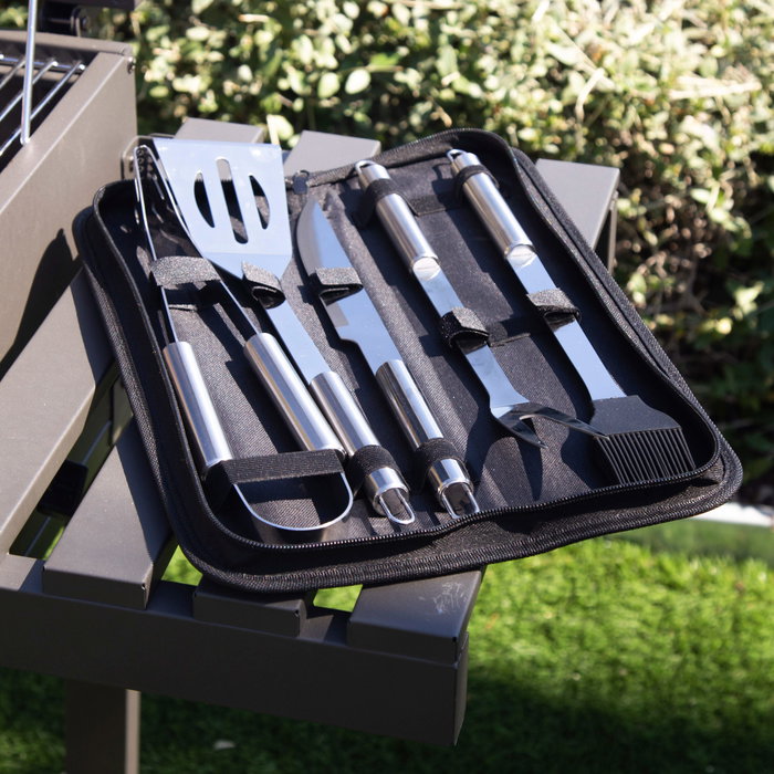 Aktive Estuche de utensilios para barbacoa