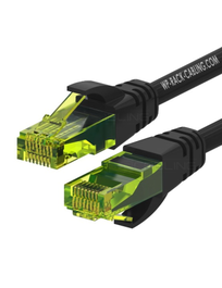 WP WPC-PAT-6AU002BL Cable de Red Cat6a U/UTP 0,2 m Negro, Verde