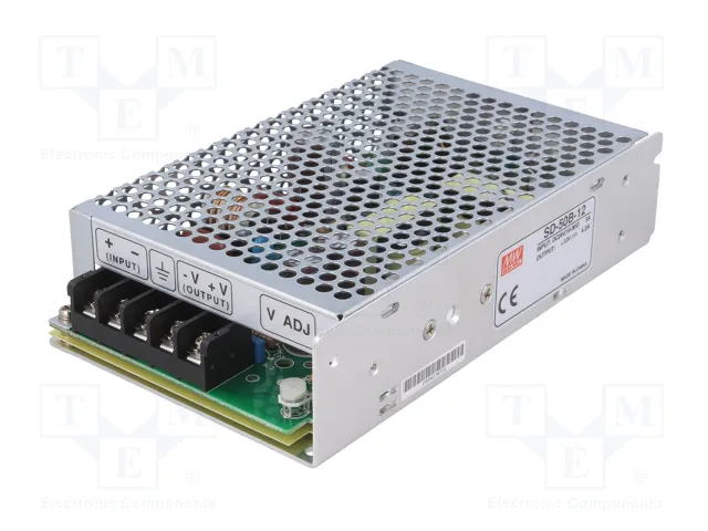 MEAN WELL SD-50B-12 Convertidor DC/DC 50,4W 12VDC 4,2A